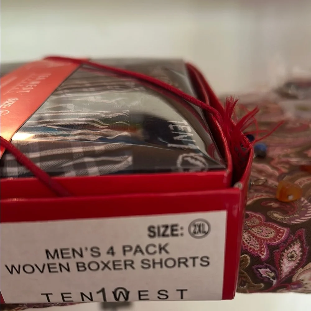 Ten West MEN Black and Gray Boxers Multi-Pack size 2XL